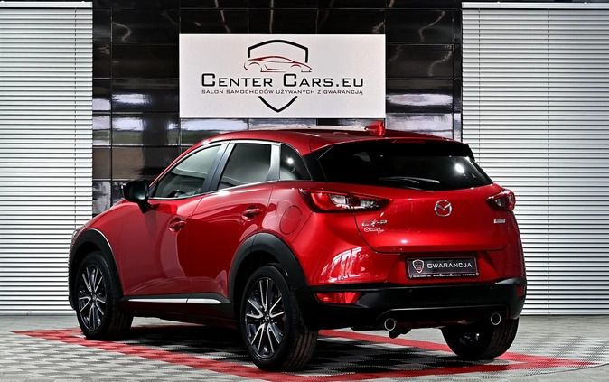 Mazda CX-3 cena 76700 przebieg: 86000, rok produkcji 2018 z Tykocin małe 667